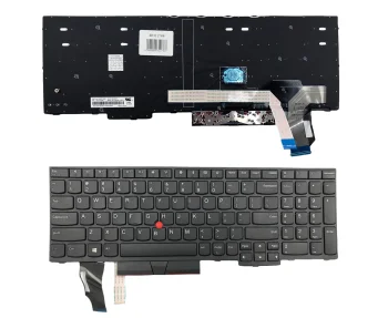 Lenovo ThinkPad E580 klaviatūra, melna (US)