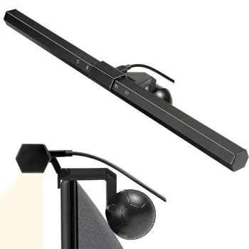 Datoru un portatīvo datoru lampa ar stiprinājumu, USB