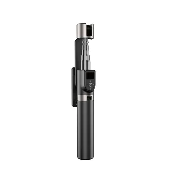 Pašbildes nūja ar statīvu Dudao F18 Bluetooth 1.1m - Melna