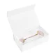 Rozā Kvarca Sejas Rullītis Kakla Dekoltē Zonas Masieris Gua Sha ACTIVFIZJO | Rose Quartz Roller for Face Neck...
