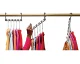 Wonder Hanger Max garderobes skapja organizators, drēbju pakaramais, Komplekts no 8 gb. | Wardrobe Organizer Hanger