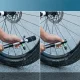 Velosipēda pumpis Rockbros HQ-75D-CO2 rokas un CO2, 110 PSI, melns