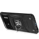 Wozinsky Ring Armor vāciņš Samsung Galaxy A03 ar gredzenu, melns