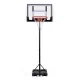 Movepro brīvi stāvošs basketbola grozs ar regulējamu augstumu līdz 210 cm