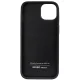 Audi Genuine Leather vāciņš iPhone 14 6.1\", melns