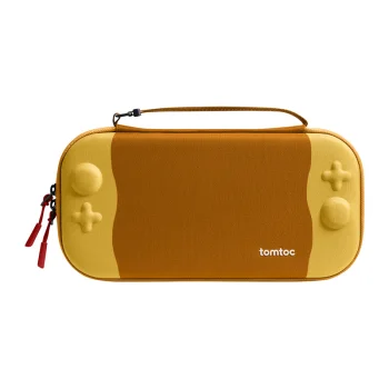 Tomtoc FancyCase-G05 Nintendo Switch 2 maciņš, dzeltens