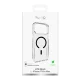 Puro Lite Mag vāciņš priekš iPhone 17 Pro Max ar MagSafe, TPU+PC, caurspīdīgs ar melnu gredzenu