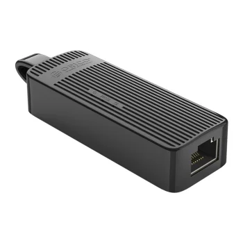 Tīkla karte Orico UTK-U3 USB-A 3.0 uz RJ45 Gigabit Ethernet 1 Gbps, melna