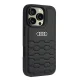 Audi Synthetic Leather vāciņš Apple iPhone 16 Pro, melns