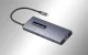 Blitzwolf BW-NEW TH8 10-in-1 USB-C Hub adapteris, Sudraba