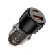 Tech-Protect CC03 auto lādētājs 95W 2-Port USB-A un USB-C, melns