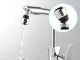 360° grozāms jaucējkrāna ūdens aerators ar 2 strūklām, M24, hromēts