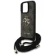 Guess 4G Big Logo Cord Strap Crossbody vāciņš iPhone 16 Pro, brūns