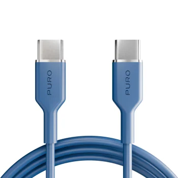 Puro ICON USB-C - USB-C kabelis 1.5m, zils
