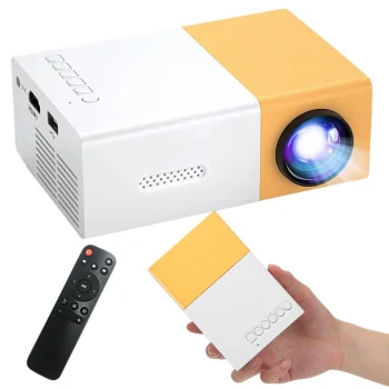 Pārnēsājams LED projektors YG300 (2025. gada versija) Full HD, USB, HDMI