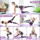 4Fizjo Flex Band auduma pretestības gumija 23-29 kg, dzeltena
