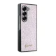Guess 4G Glitter Script vāciņš Samsung Galaxy Z Fold 6 Pink