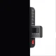 Maclean MCE536 Stikla Infrasarkanais Sildītājs, 600W, WiFi, Melns
