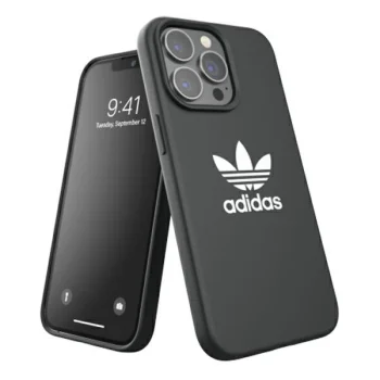 Adidas OR Silicone vāciņš priekš iPhone 13 Pro / iPhone 13, Melns