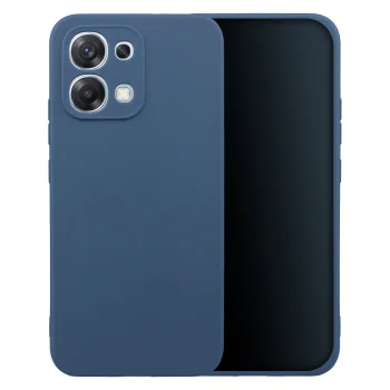 Matt TPU vāciņš telefonam Oppo A6 Pro 5G, tumši zils