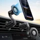 ESR OmniLock MagSafe magnētiskais telefona auto turētājs pie ventilācijas lūkas, melns