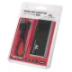 Maclean MCE443 M.2 NVMe/SATA SSD ārējais korpuss, USB 3.1, alumīnijs