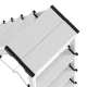 Hailo D60 StandardLine divpusējas kāpnes 2x5 pakāpieni