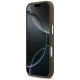 Guess vāciņš iPhone 17 MagSafe 4G PU Leather Case brūnā krāsā