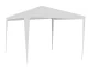Dārza paviljons 4 sienas 3x3 m balts P12875 | Garden pavilion walls 3x3m white