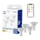 Viedā LED spuldze Yeelight Smart LED Bulb GU10 Dimmable, 4 gab.