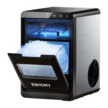 Euhomy IM017 ledus ģenerators 20kg, Melns