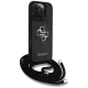 Guess 4G Big Logo Cord Strap Crossbody vāciņš priekš iPhone 16 Pro Max, melns