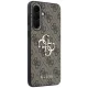 Guess Leather 4G Metal Logo vāciņš priekš Samsung Galaxy A37 5G, brūns