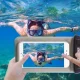 Universāls Ūdensnecaurlaidīgs Maciņš Vāciņš Soma Maiss Telefoniem, 21 x 11.5 x 1.2cm, Melns | Waterproof Phone...