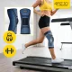 4FIZJO elastīga ceļa locītavas ortēze S, melna ar zilu