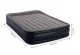 Intex 64136ND divvietīgs piepūšamais matracis ar elektrisko sūkni, 203x152x42 cm, zils/pelēks