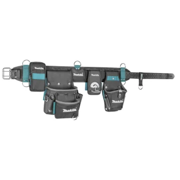 Instrumentu josta ar kabatām Makita E-15235, Black / Blue