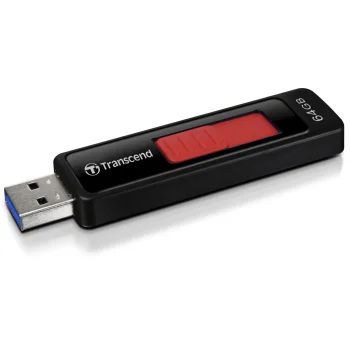 USB zibatmiņa Transcend JetFlash 760 64 GB USB 3.1 Gen 1, melna / zila