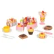 Rotaļlieta, Komplekts \"Torte\", 75 gab. - Rozā | Toy, Set \"Cake\", 75 pcs.
