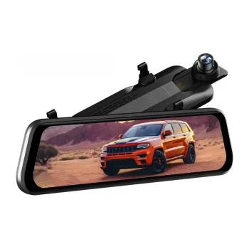 Spoguļa videoreģistrators WOLFBOX G930 4K + 1080p 64GB GPS Wi-Fi