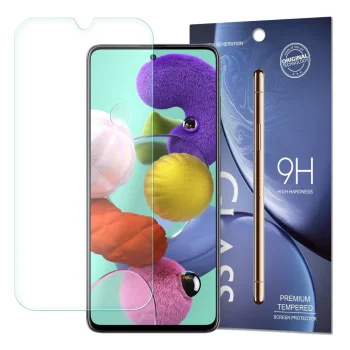 Samsung Galaxy A71 SM-A715F / Note 10 Lite N770F - Aizsargstikls (Šaurs līdz Izliekumiem) | Tempered Glass Screen...