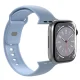 Puro Icon silikona siksniņa Apple Watch 42 / 44 / 45 / 49 mm, Light Blue (2 gab.)