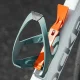 Rockbros 310013002 velosipēda pudeļu turētājs ar riepu lāpstiņu, zili oranžs