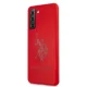 Samsung Galaxy S21 (SM-G991) US Polo Silicone On Tone Case Cover (USHCS21SSLHRTRE), Red | Telefona Maciņš Vāks...