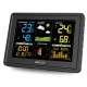 Baldr BD-907 meteoroloģiskā stacija ar displeju, melna