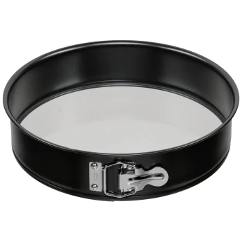Kaiser Inspiration 2300622026 apaļa cepamforma ar stikla pamatni, 28 cm, melna