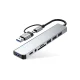 Tech-Protect HB06 8in1 USB-C centrmezgls un adapteris, pelēks