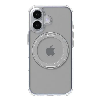 Torras Ostand Pro vāciņš iPhone 16, caurspīdīgs