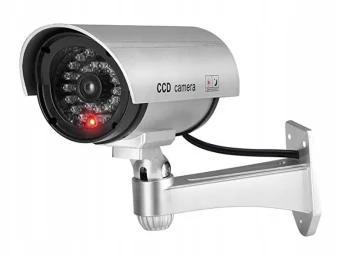 Videonovērošanas kameras imitācija mulāža mājai dārzam CCD | CCTV Camera Dummy