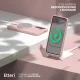 Etteri Silicone Mag vāciņš Samsung Galaxy S25 Edge, gaiši rozā